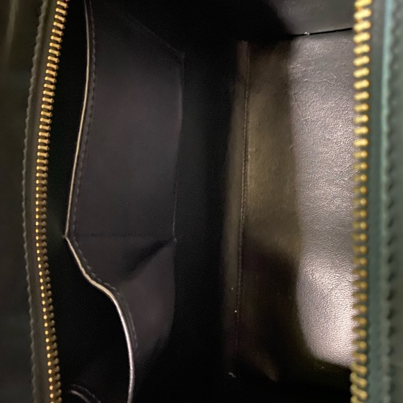 Host pick! 🤩🥳 Celine pistachio Pony hair and black leather Mini luggage bag - Picture 12 of 16